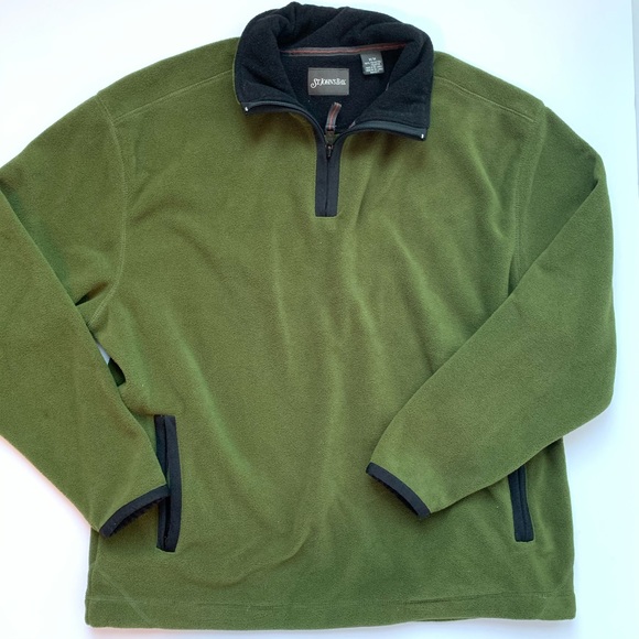 st john's bay quarter zip sweater
